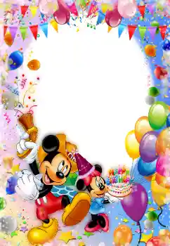 Opschrift op de lijst: Happy Birthday! Opschrift op de lijst: Happy Birthday!