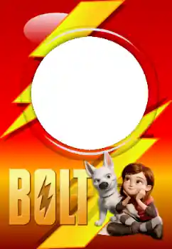 Foto effect van de categorie Verschillende kinderfotolijsten № 115964. Opschrift op de lijst: Bolt