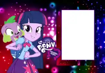 Foto effect van de categorie Verschillende kinderfotolijsten № 118937. Opschrift op de lijst: My little pony Foto effect van de categorie Verschillende kinderfotolijsten № 118937. Opschrift op de lijst: My little pony