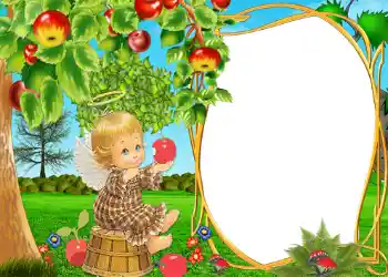 Foto effect van de categorie Verschillende kinderfotolijsten № 1348
