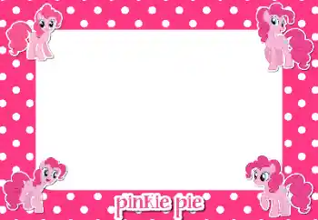 Foto effect van de categorie Verschillende kinderfotolijsten № 149370. Opschrift op de lijst: Pinkie Pie Foto effect van de categorie Verschillende kinderfotolijsten № 149370. Opschrift op de lijst: Pinkie Pie