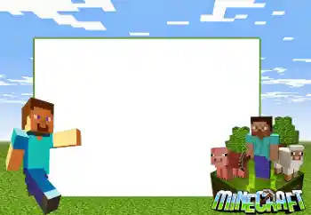 Foto effect van de categorie Verschillende kinderfotolijsten № 166012. Opschrift op de lijst: Minecraft Foto effect van de categorie Verschillende kinderfotolijsten № 166012. Opschrift op de lijst: Minecraft