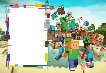 Foto effect van de categorie Verschillende kinderfotolijsten № 166509. Opschrift op de lijst: Minecraft Foto effect van de categorie Verschillende kinderfotolijsten № 166509. Opschrift op de lijst: Minecraft