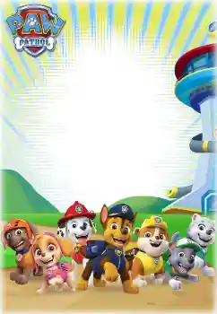 Foto effect van de categorie Verschillende kinderfotolijsten № 170662. Opschrift op de lijst: PAW Patrol Foto effect van de categorie Verschillende kinderfotolijsten № 170662. Opschrift op de lijst: PAW Patrol
