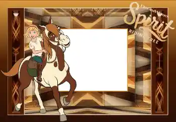 Foto effect van de categorie Verschillende kinderfotolijsten № 175334. Opschrift op de lijst: Spirit riding free Foto effect van de categorie Verschillende kinderfotolijsten № 175334. Opschrift op de lijst: Spirit riding free