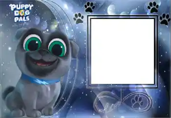 Foto effect van de categorie Verschillende kinderfotolijsten № 175337. Opschrift op de lijst: Puppy Dog Pals Foto effect van de categorie Verschillende kinderfotolijsten № 175337. Opschrift op de lijst: Puppy Dog Pals