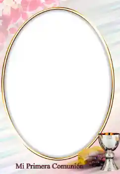 Foto effect van de categorie Verschillende kinderfotolijsten № 206199. Opschrift op de lijst: First communion