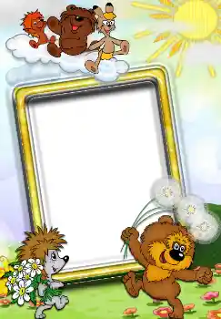 Foto effect van de categorie Verschillende kinderfotolijsten № 2619