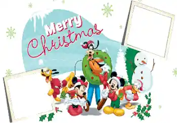 Foto effect van de categorie Kinderfeesten № 67297. Opschrift op de lijst: Zalig kerstfeest!