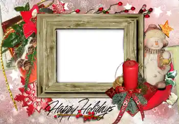 Foto effect van de categorie Kinderfeesten № 89470. Opschrift op de lijst: Happy Holidays