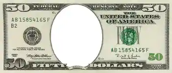 Foto effect van de categorie Geld № 1027. Opschrift op de lijst: 50 долларов Foto effect van de categorie Geld № 1027. Opschrift op de lijst: 50 долларов