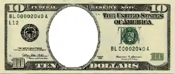 Foto effect van de categorie Geld № 591. Opschrift op de lijst: 10 американских долларов. Foto effect van de categorie Geld № 591. Opschrift op de lijst: 10 американских долларов.