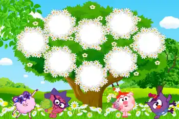 Foto effect van de categorie Stamboom № 191663