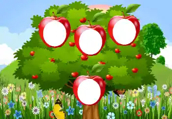 Foto effect van de categorie Stamboom № 193028