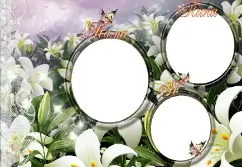 Opschrift op de lijst: My family Opschrift op de lijst: My family