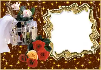 Foto effect van de categorie Uitnodigingen № 9831. Opschrift op de lijst: Uitnodiging voor het huwelijk