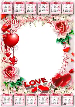 Foto effect van de categorie Kalenders № 149255. Opschrift op de lijst: 2026