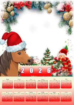 Foto effect van de categorie Kalenders № 206218. Opschrift op de lijst: 2026