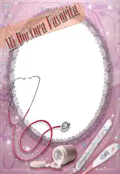 Opschrift op de lijst: Mi doctora favorita Opschrift op de lijst: Mi doctora favorita