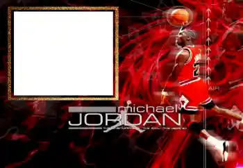 Opschrift op de lijst: Michael Jordan Opschrift op de lijst: Michael Jordan