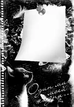 Opschrift op de lijst: Один миг моей жизни...