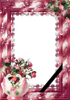 Foto effect van de categorie Rouwband № 5422. Opschrift op de lijst: Ter eeuwige nagedachtenis!