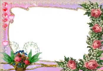 Opschrift op de lijst: I love you