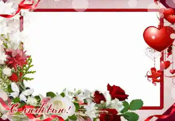 Opschrift op de lijst: Love