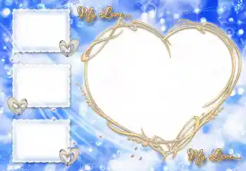 Opschrift op de lijst: My Love... Opschrift op de lijst: My Love...