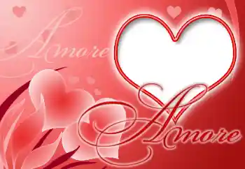 Opschrift op de lijst: Amore Opschrift op de lijst: Amore