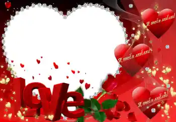 Opschrift op de lijst: Love. Я тебя люблю! Opschrift op de lijst: Love. Я тебя люблю!