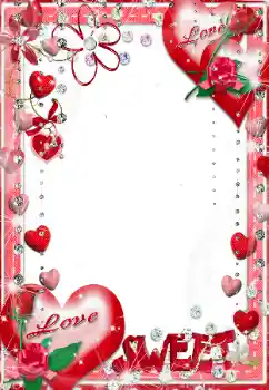 Opschrift op de lijst: Love. Sweet. Opschrift op de lijst: Love. Sweet.