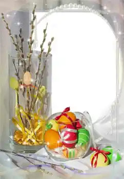 Foto effect van de categorie Paaskaarten № 47070