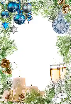 Foto effect van de categorie Nieuwjaarskaarten № 124275