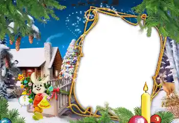 Foto effect van de categorie Nieuwjaarskaarten № 127207