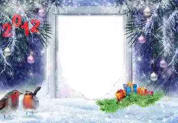 Foto effect van de categorie Nieuwjaarskaarten № 3304