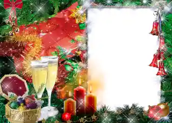 Foto effect van de categorie Nieuwjaarskaarten № 618