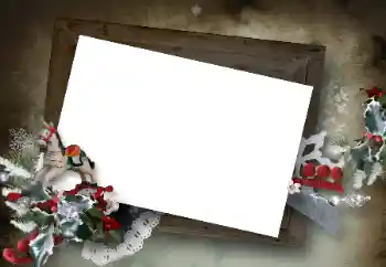 Foto effect van de categorie Kerstkaarten № 170495