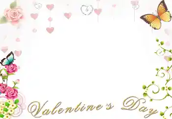 Foto effect van de categorie Valentijnskaarten № 67115. Opschrift op de lijst: Valentine's Day