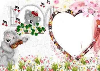 Foto effect van de categorie Valentijnskaarten № 677