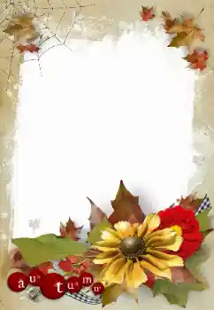 Opschrift op de lijst: Autumn Opschrift op de lijst: Autumn