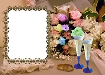 Foto effect van de categorie Huwelijksfotolijsten № 154