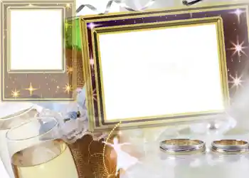 Foto effect van de categorie Huwelijksfotolijsten № 181
