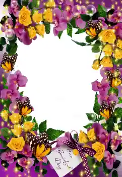 Foto effect van de categorie Fotolijsten voor vrouwen № 9848. Opschrift op de lijst: One Beatiful Day